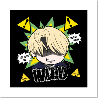 Chibi Agust D Wild Posters and Art